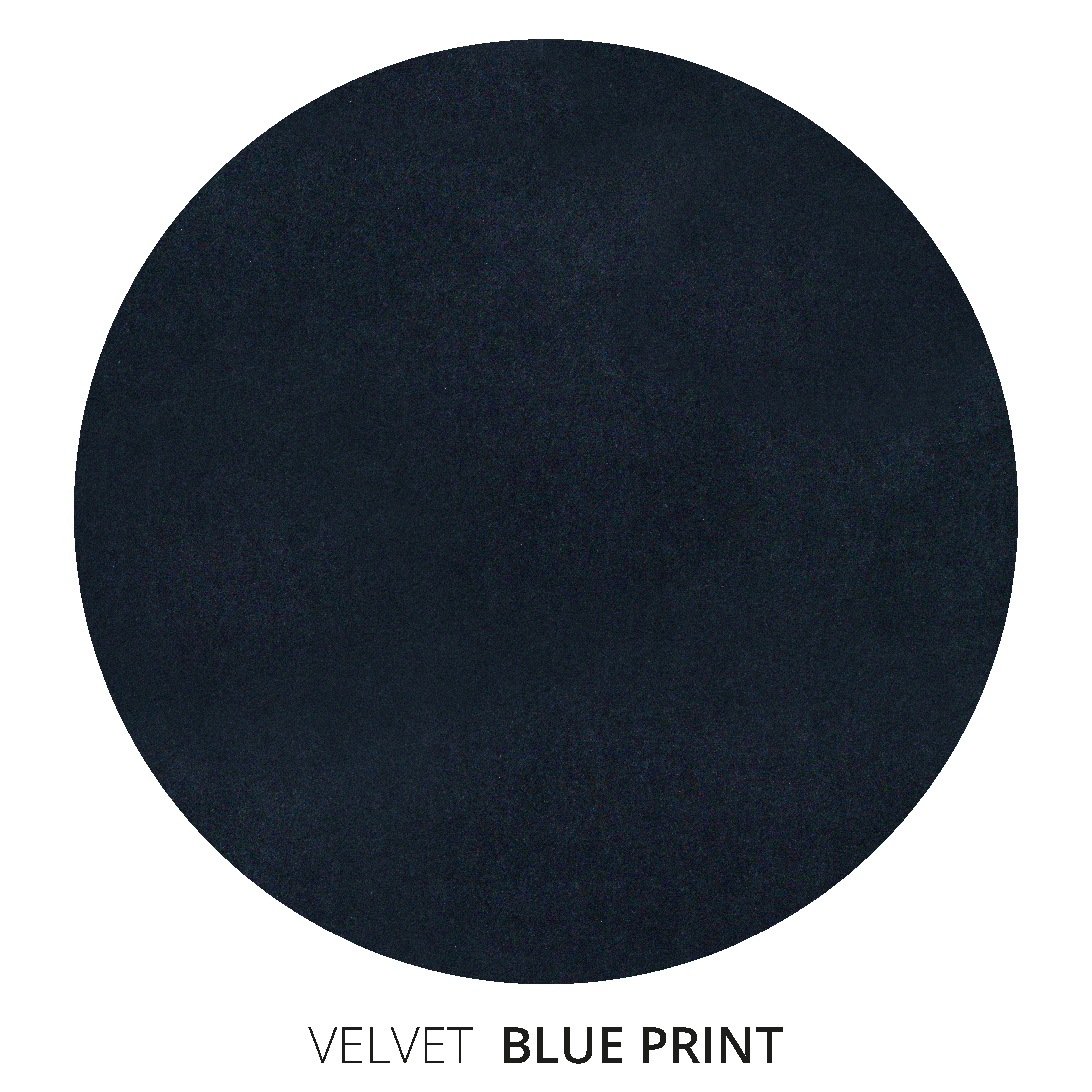 Blue Print Velvet Swatch