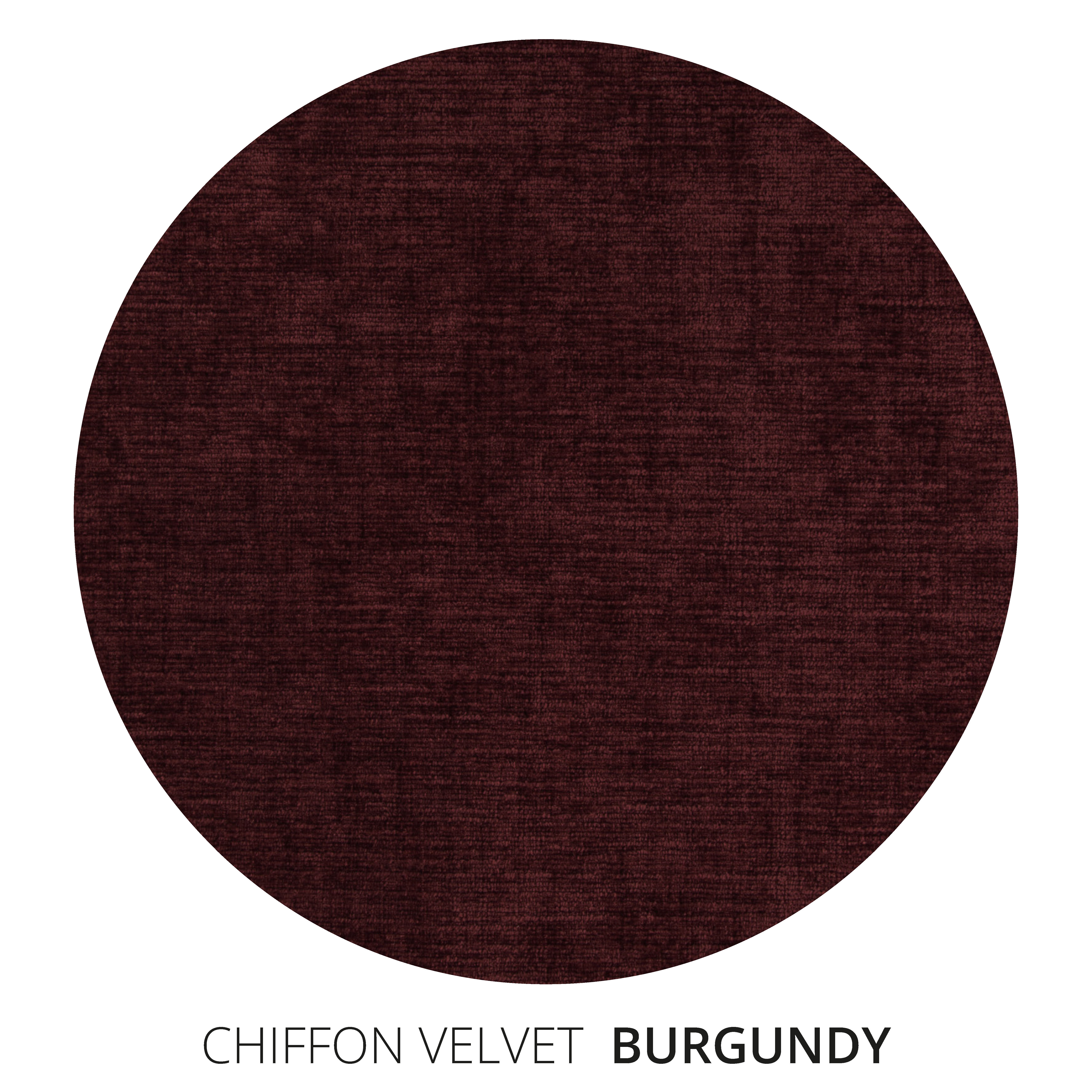 Burgundy Chiffon Velvet Swatch