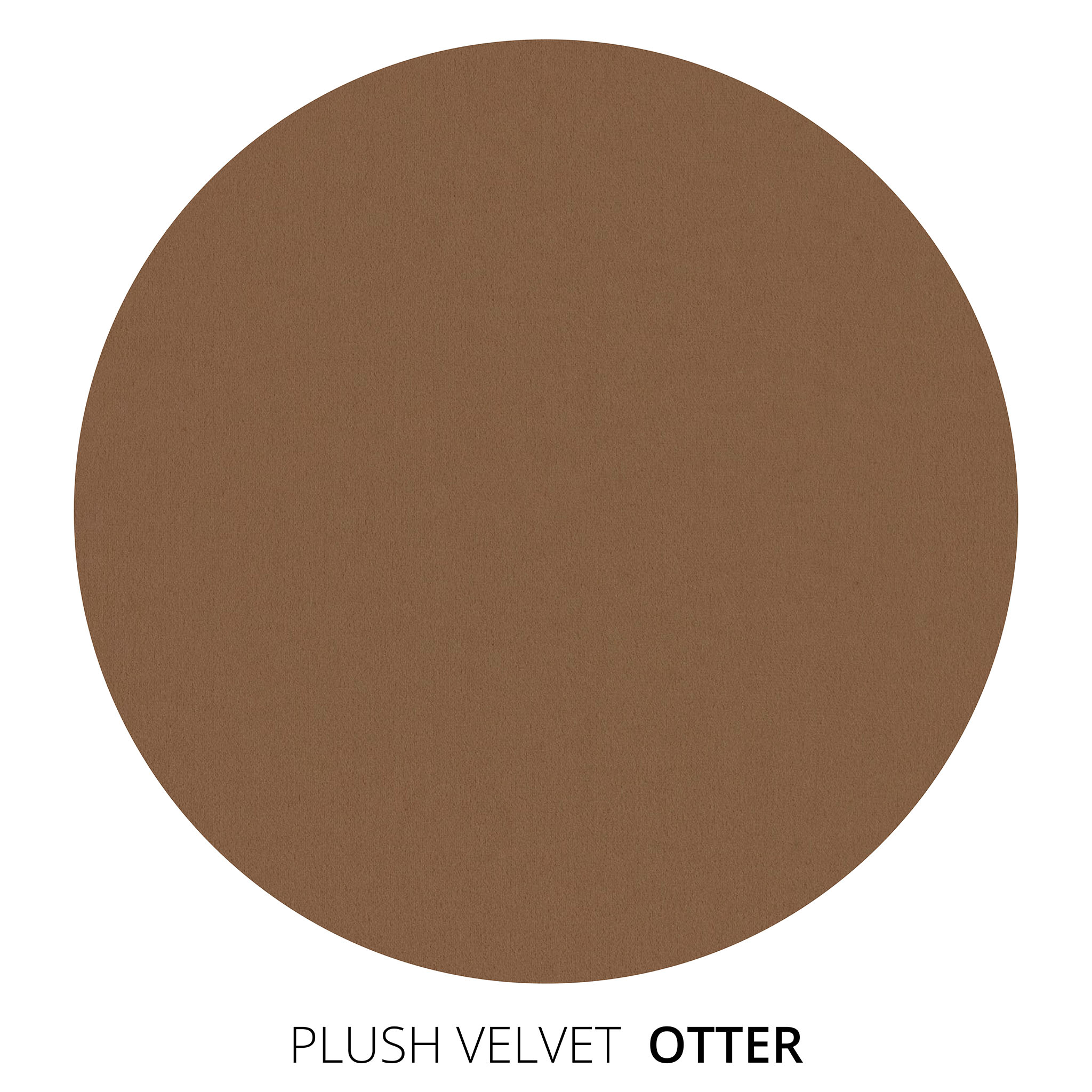 Otter Plush Velvet Swatch