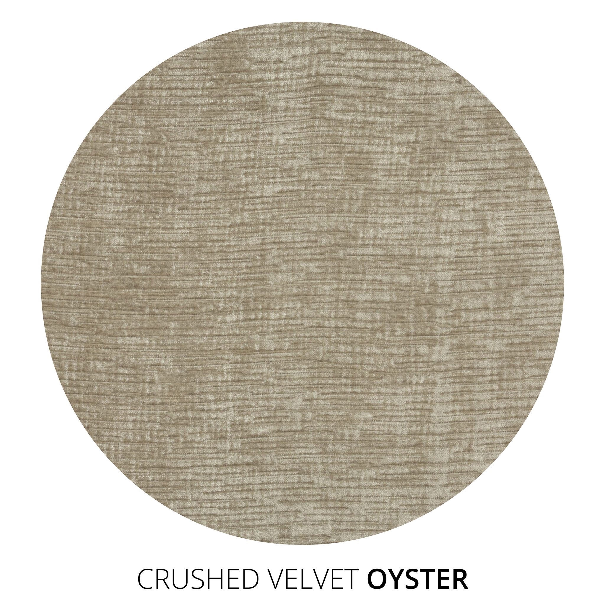 Oyster Crushed Velvet Swatch