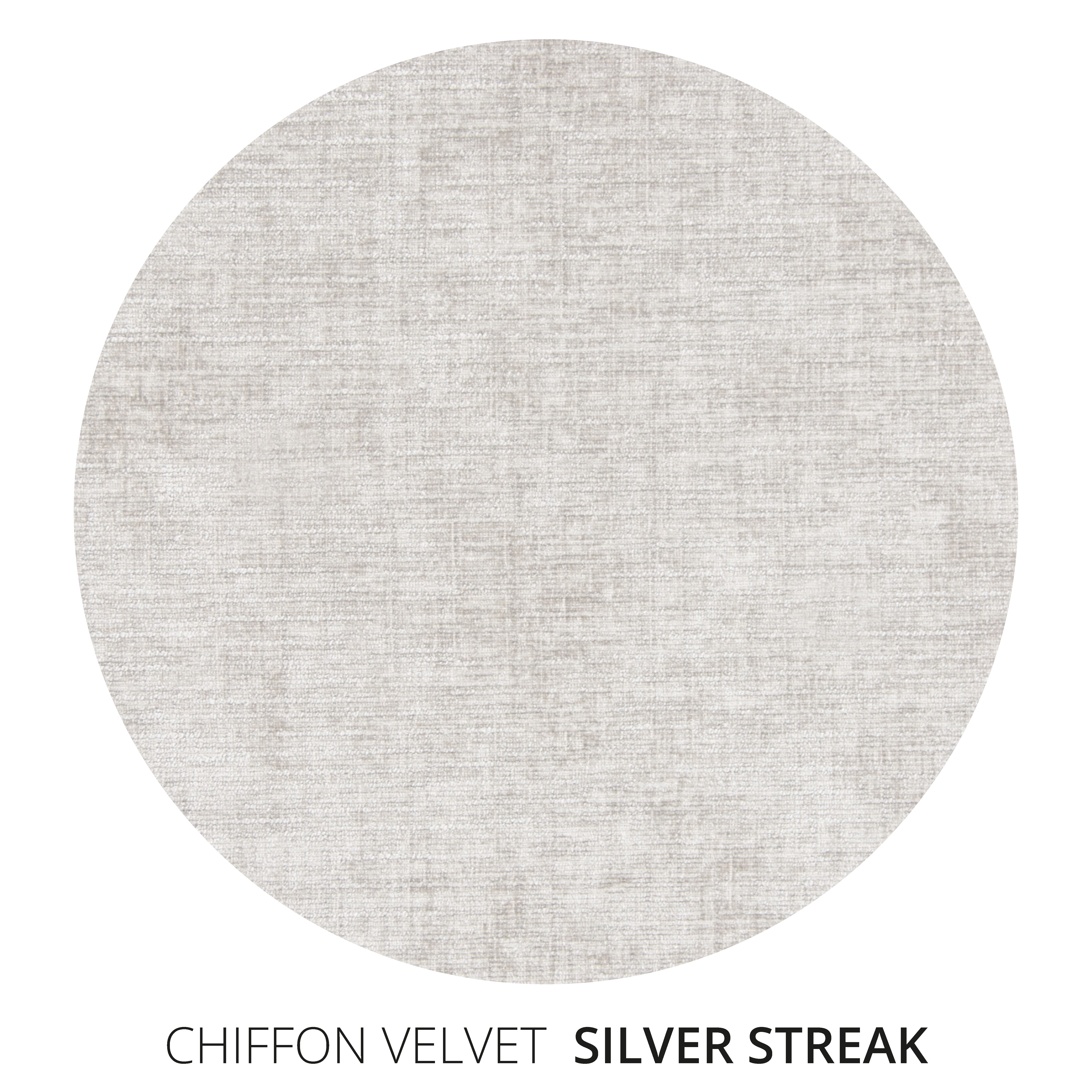 Silver Streak Chiffon Velvet Swatch